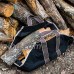 WoodEze Ultimate Firewood Carrier | Heavy Duty Log Tote Keeps Your Clothes and Floor Clean | Measures 22" x 12" x 12" When Loaded - B01JMQ0DDG